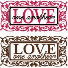 love one another 2 plaque variations