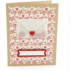 a2 envelope heart card