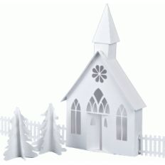 3d ledge village country chapel