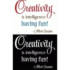 creativity – intelligence having fun