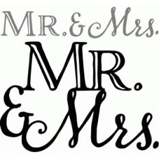 mr and mrs set