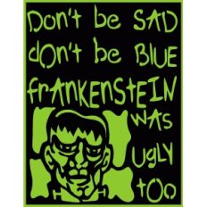ugly frankenstein card