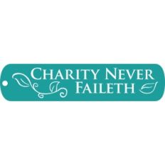 charity never faileth bookmark