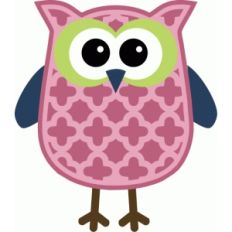lattice quatrefoil pattern owl