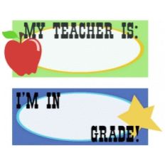 first day of school stickers