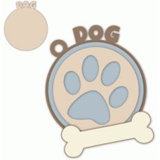 dog tag/label
