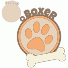 boxer tag/label