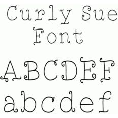 curly sue font