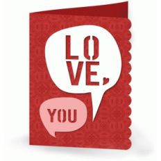 a2 love you quote card