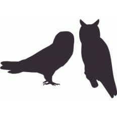 owl silhouettes