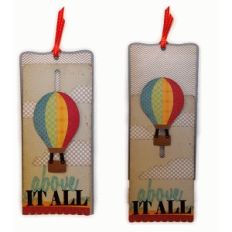 hot air balloon card slider