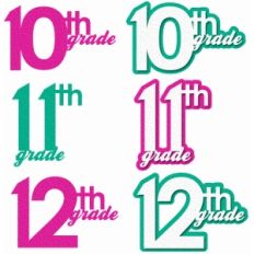 10th, 11th and 12th grades