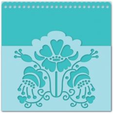 floral pocket card