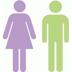 male &amp; female icons