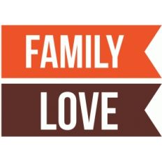 family and love banners