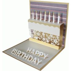 happy birthday pop up card