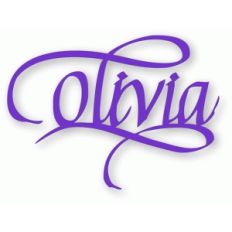 olivia - calligraphy