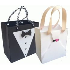 bride &amp; groom gift bags