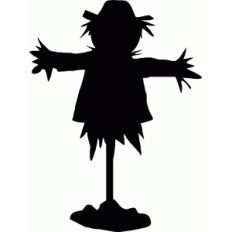 scarecrow silhouette