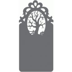 spooky tree card