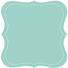 stitched label background / page mat
