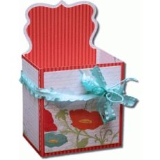 3d artisan label decorative gift box