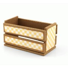 3d wooden crate box