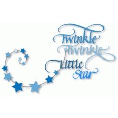 twinkle twinkle little star - calligraphy