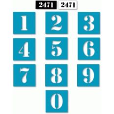 numbers for stenciling