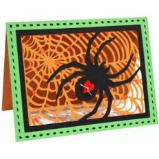 a2 spider and web card