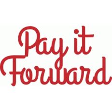 pay it forward phrase