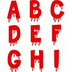 blood alphabet a-i