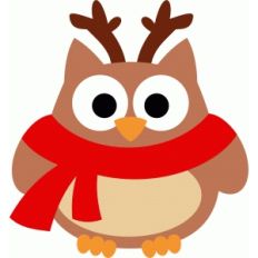 owl reindeer christmas