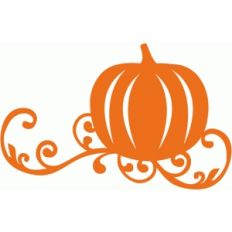 pumpkin swirl flourish
