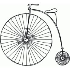 sketch bicycle
