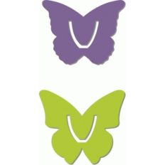 2 bookmarks - butterflies