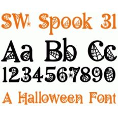 sw spook 31 font