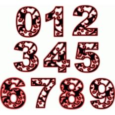 damask numbers