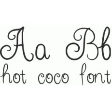 hot coco font