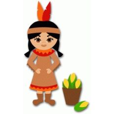 detailed native american girl