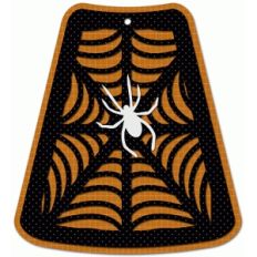 halloween spider tag