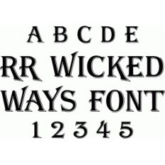 rr wicked ways font