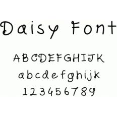 daisy font