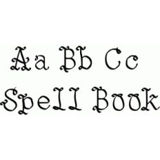 spell book font