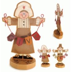 pilgrim lady stick figure with stand