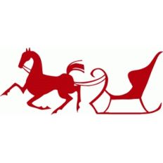 modern one horse sleigh