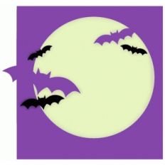 bats over the moon