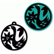 goose tag and ornament set