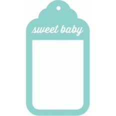sweet baby tag frame
