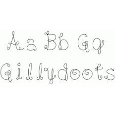 gillydoots sketch font